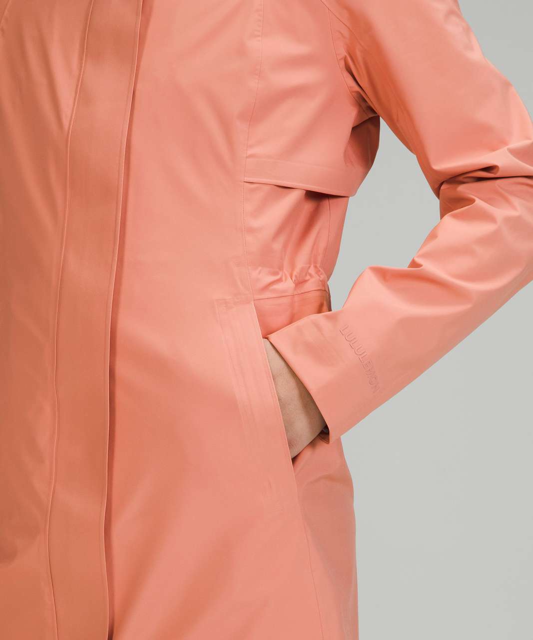 Lululemon Rain Rebel Jacket - Pink Savannah