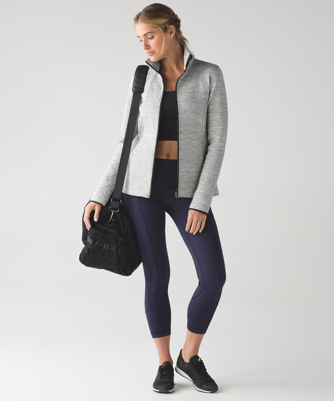 Lululemon Insculpt Jacket - Heathered Space Dyed Medium Grey / Heathered Space Dyed Medium Grey