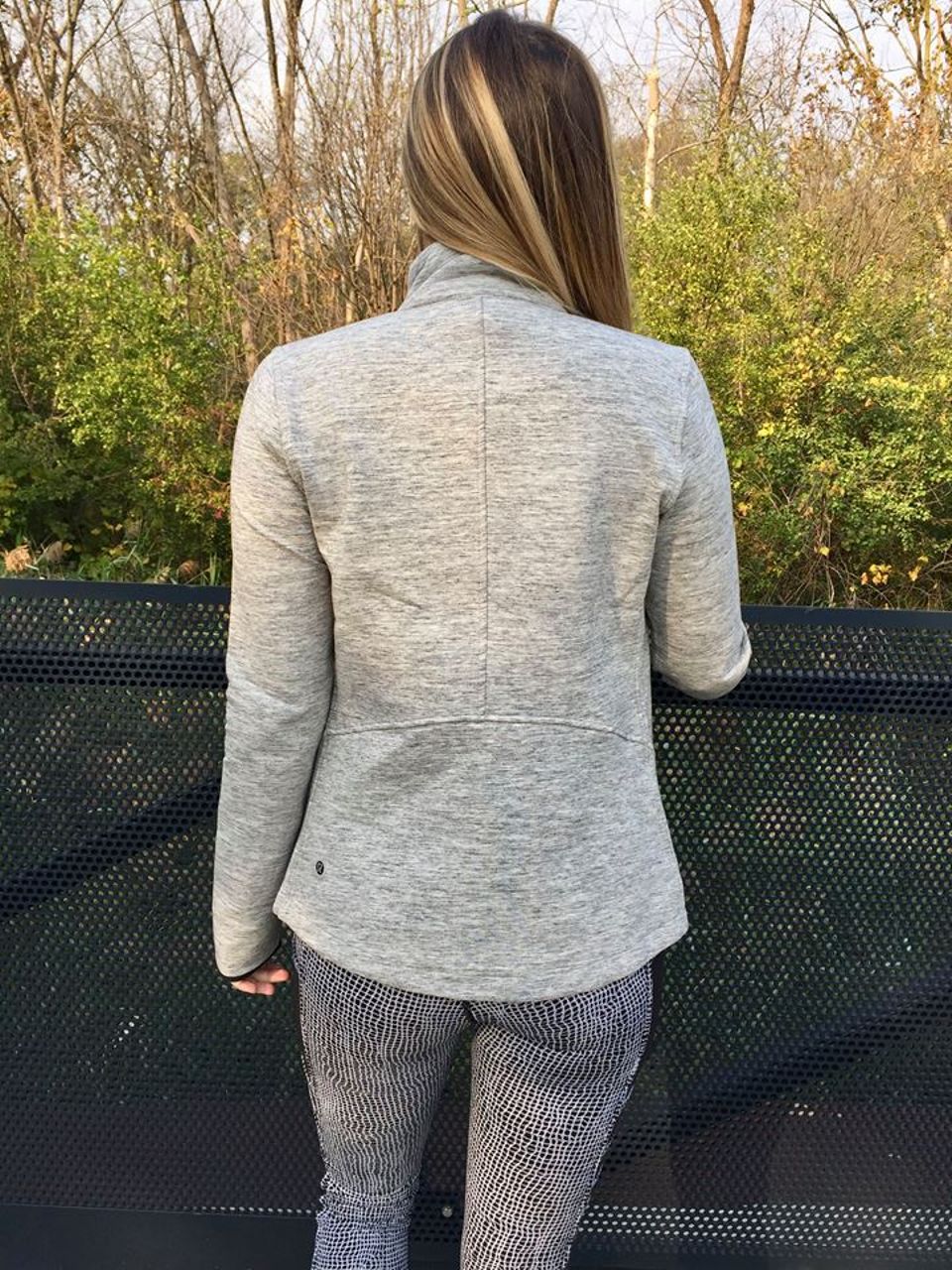 Lululemon Insculpt Jacket - Heathered Space Dyed Medium Grey / Heathered Space Dyed Medium Grey