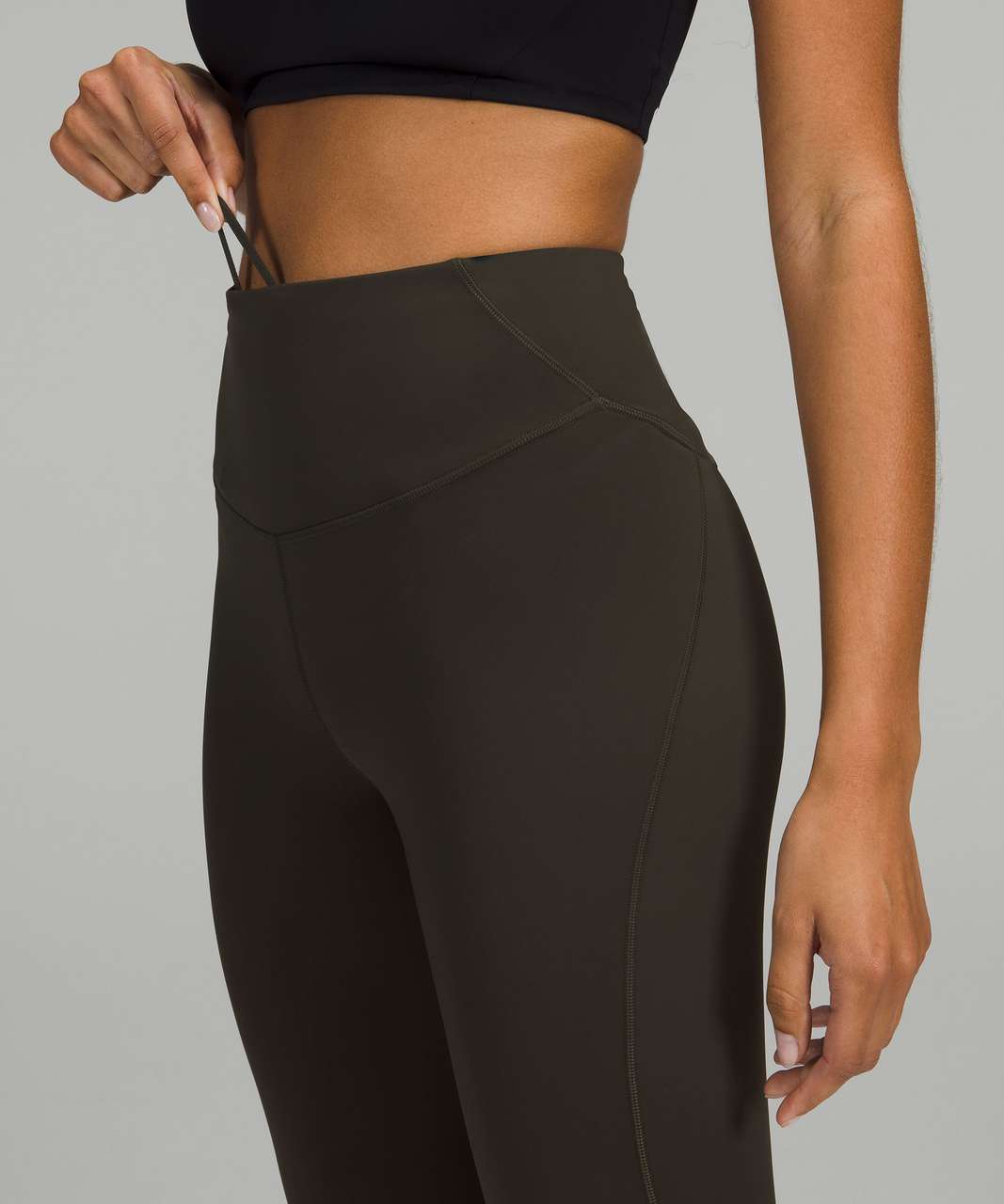 Lululemon Base Pace High-Rise Running Tight 28" - Dark Olive