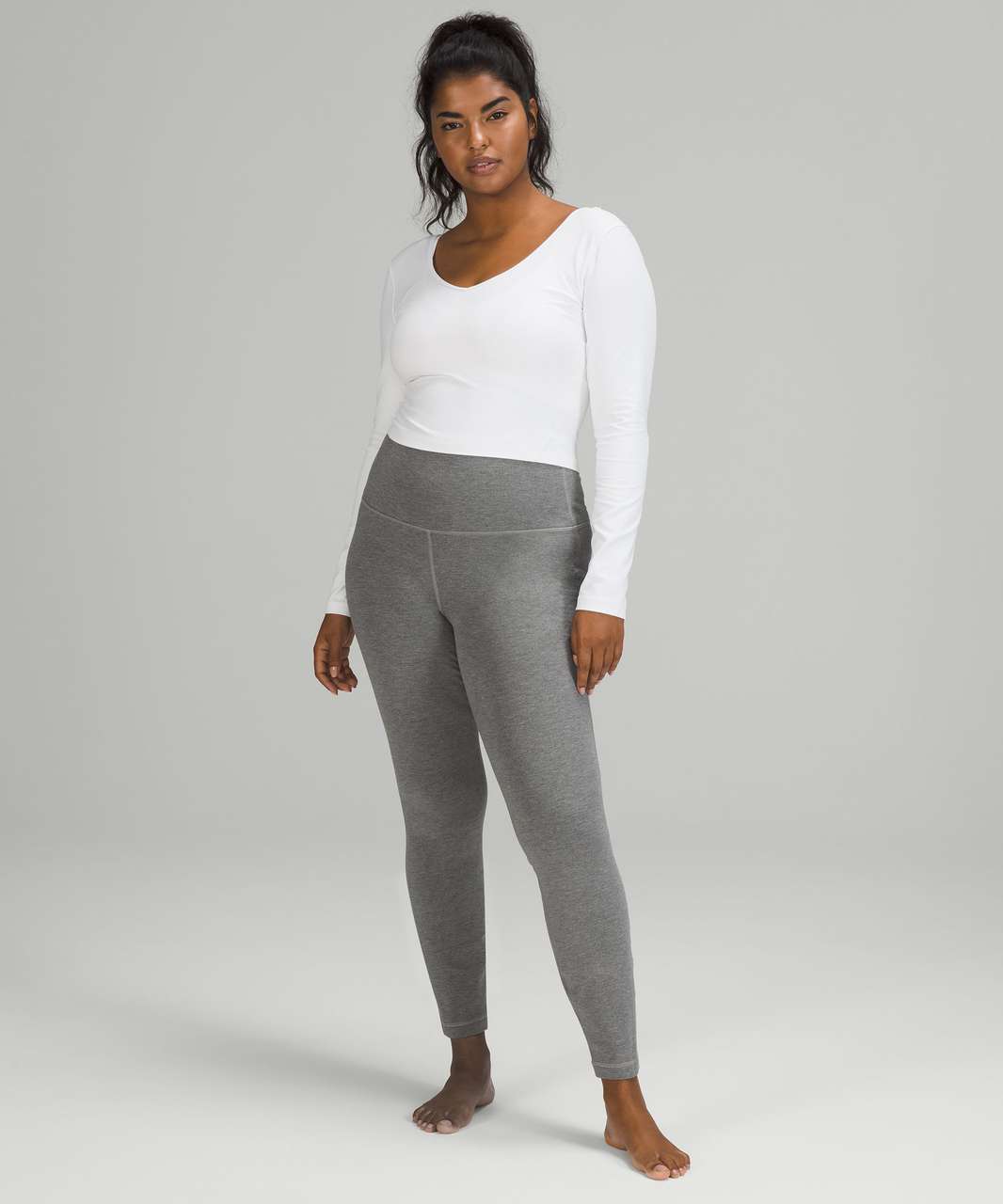 Lululemon Wunder Lounge Super-High-Rise Tight 28 - Heathered Core