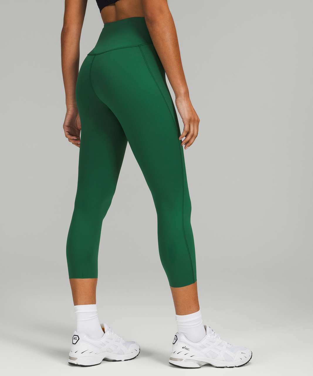 Lululemon Base Pace High-Rise Crop 23" - Everglade Green