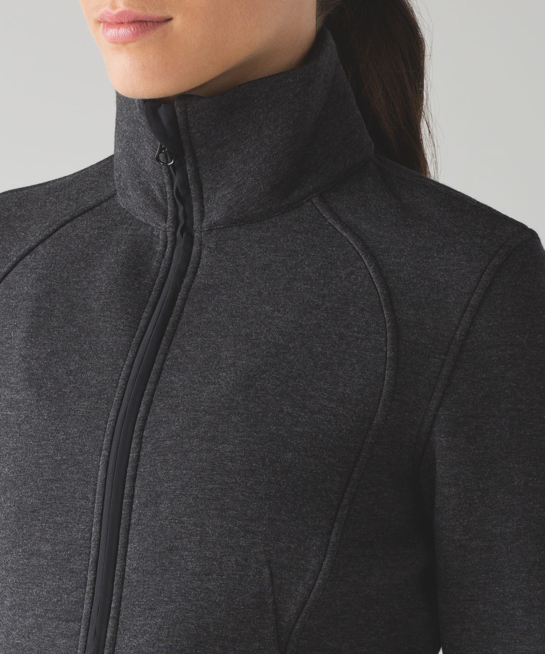 Lululemon Insculpt Jacket - Heathered Black / Black