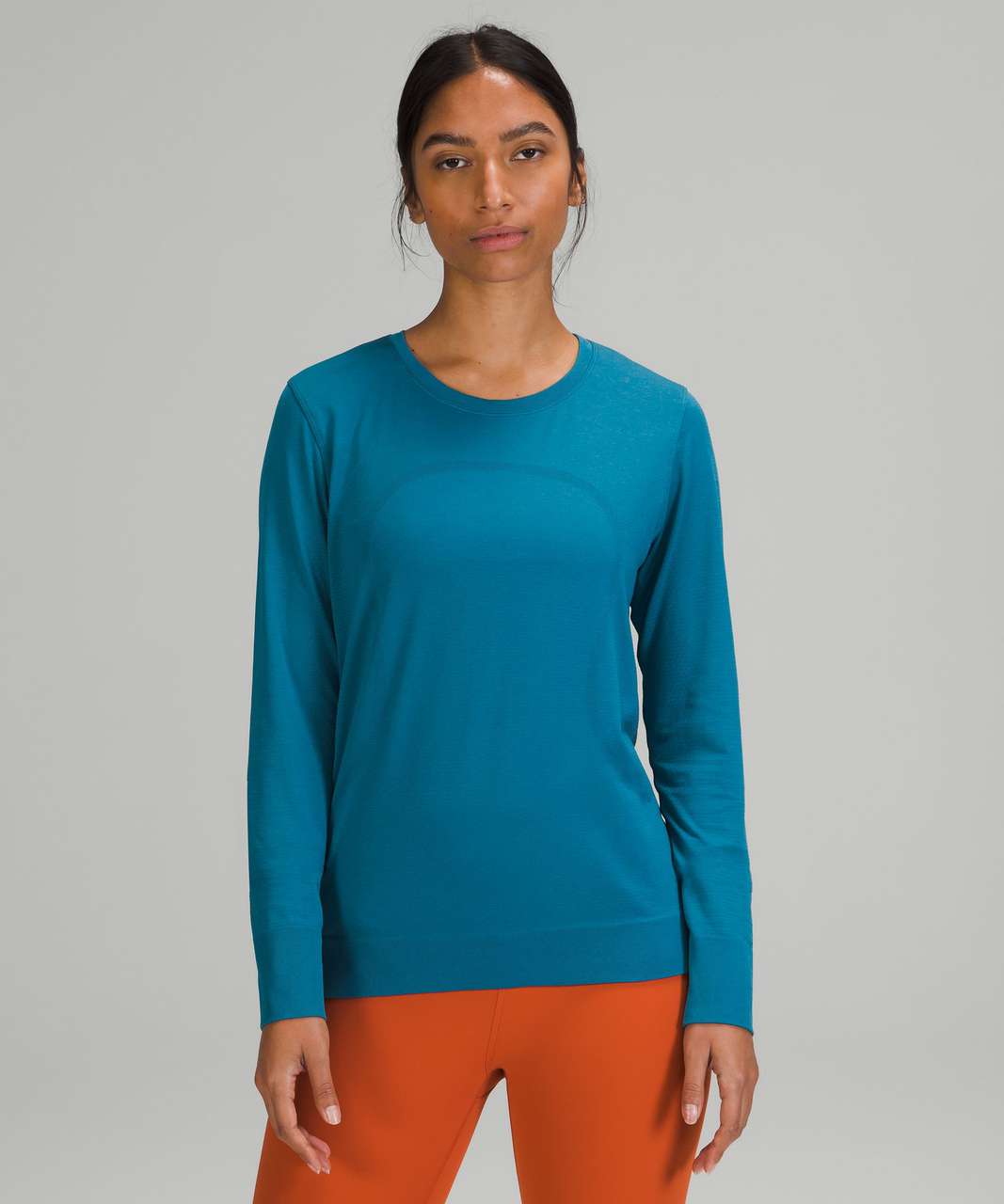 Lululemon Swiftly Breathe Long Sleeve - Water Drop / Night Sea