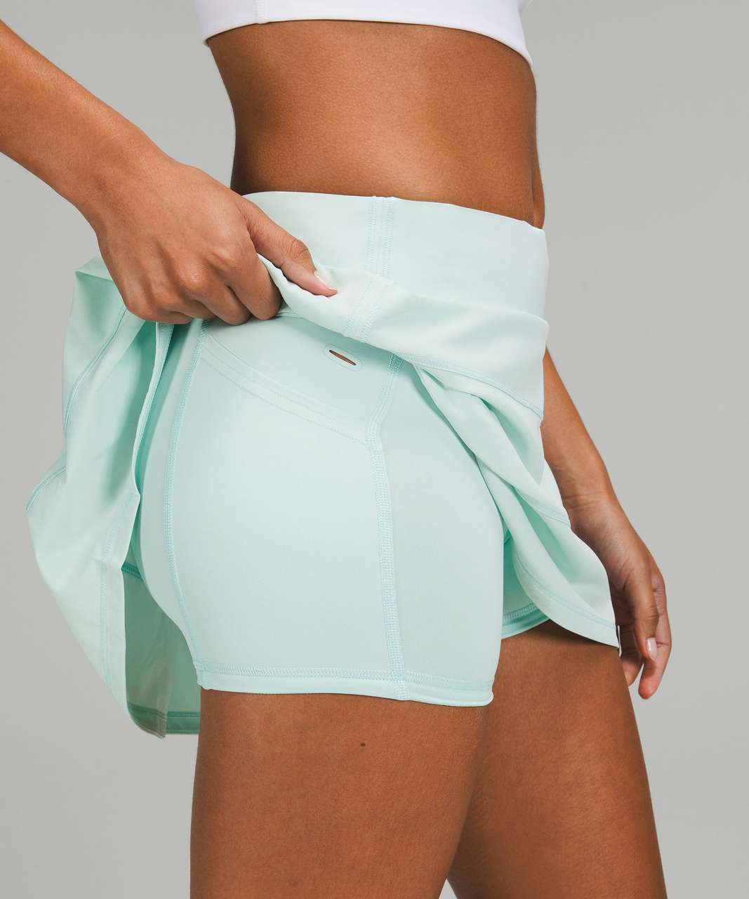 Lululemon Pace Rival Mid-Rise Skirt 15" Length *Tall - Delicate Mint