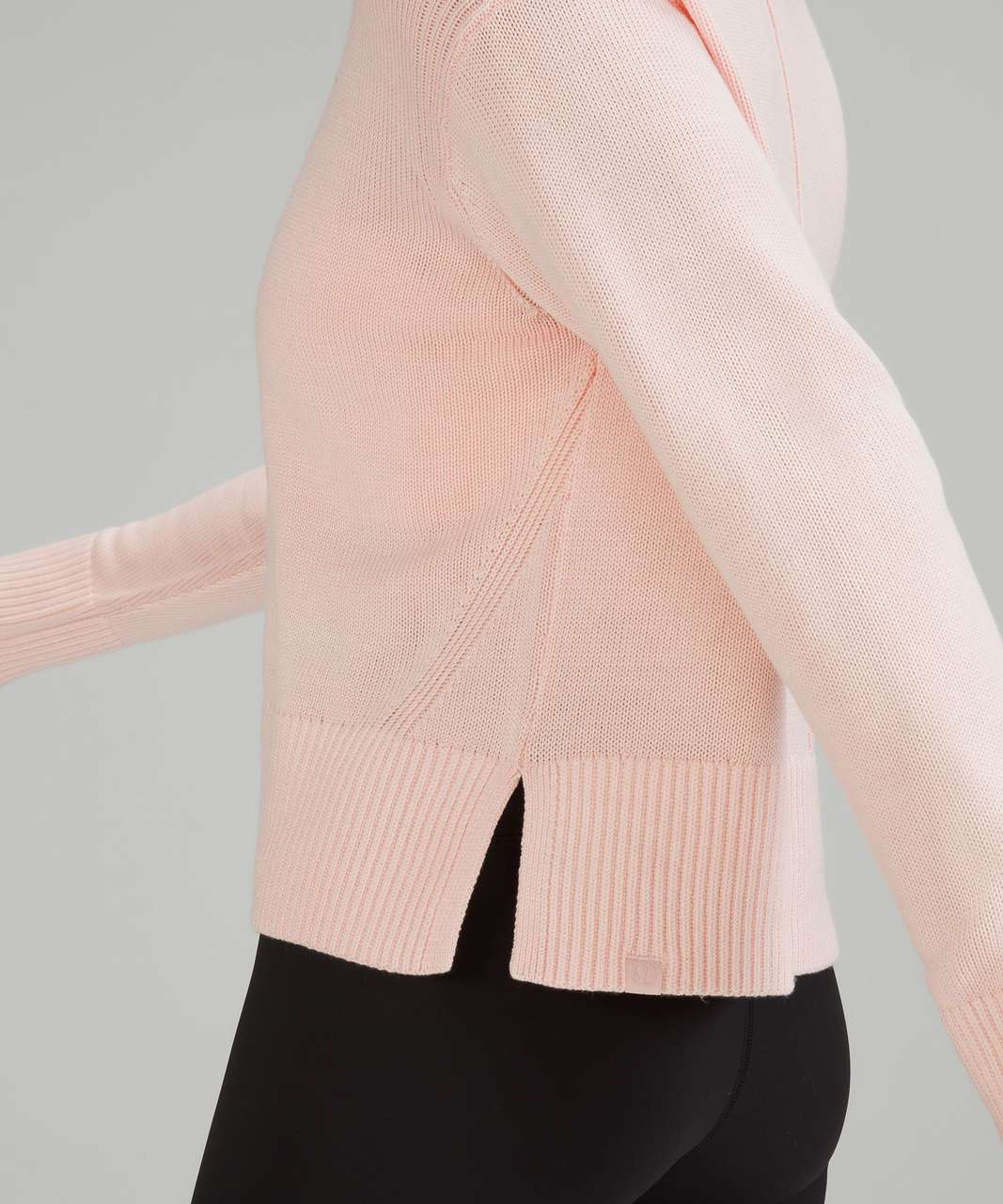 Lululemon Cashlu Boxy Crewneck Sweater - Pink Mist