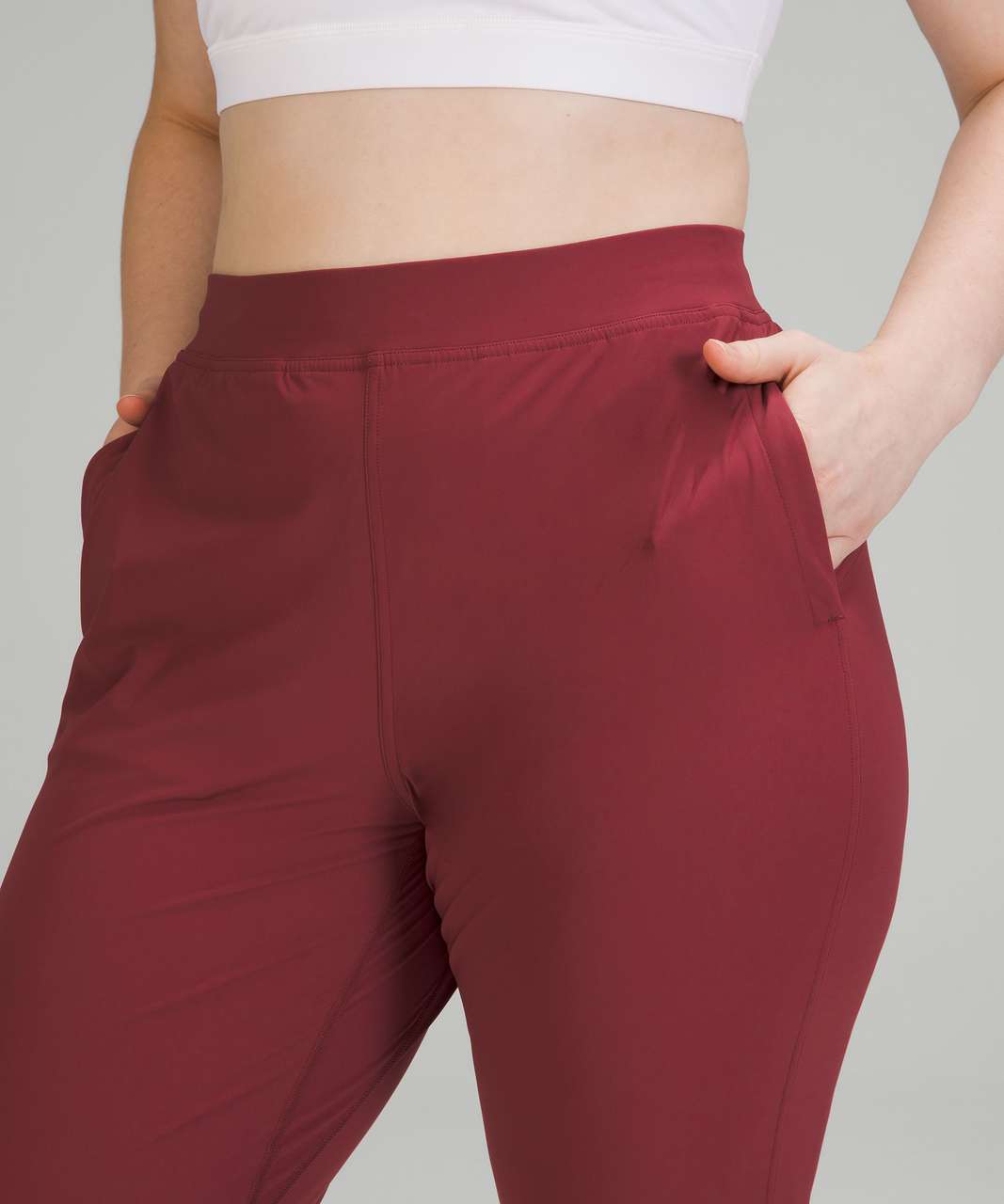 Lululemon Adapted State High-Rise Jogger - Mulled Wine - lulu fanatics