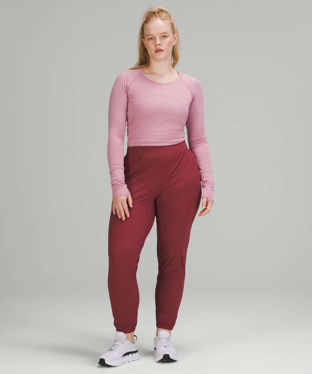 image trick finds] color re-releases? align jogger (mulled wine), align 8  short (pink blossom) : r/lululemon