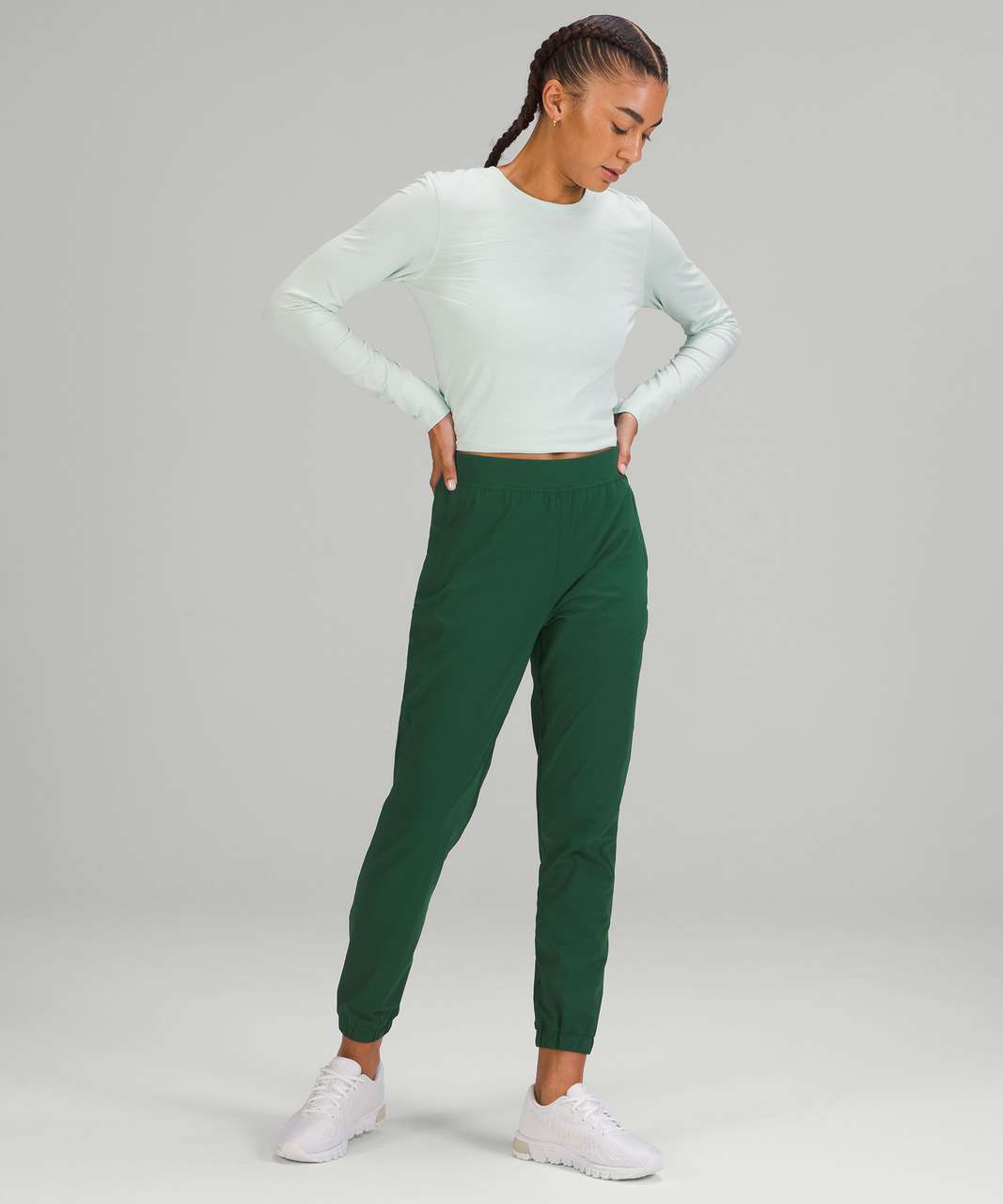 Lululemon Stretch High-Rise Jogger *Full Length - Everglade Green - lulu  fanatics