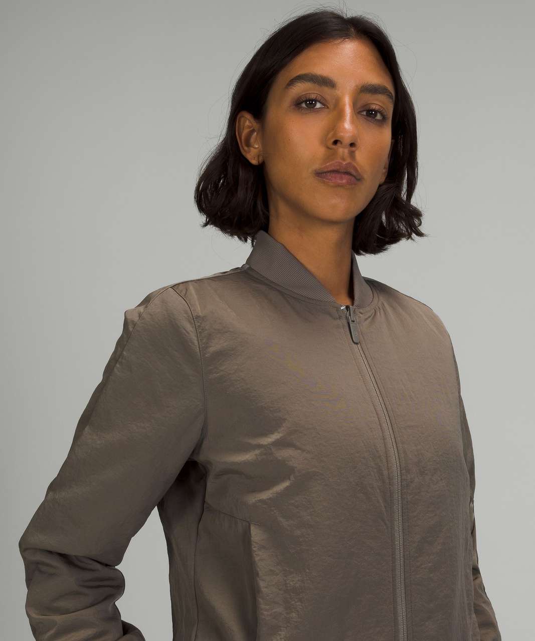 Lululemon Thick Fleece Bomber - Rover - lulu fanatics