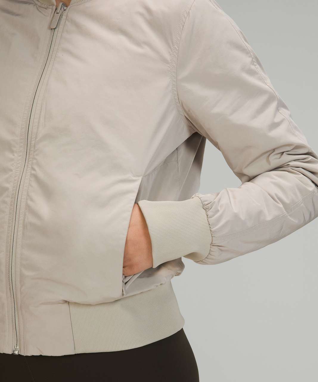 Lululemon Nonstop Jacket - White - lulu fanatics