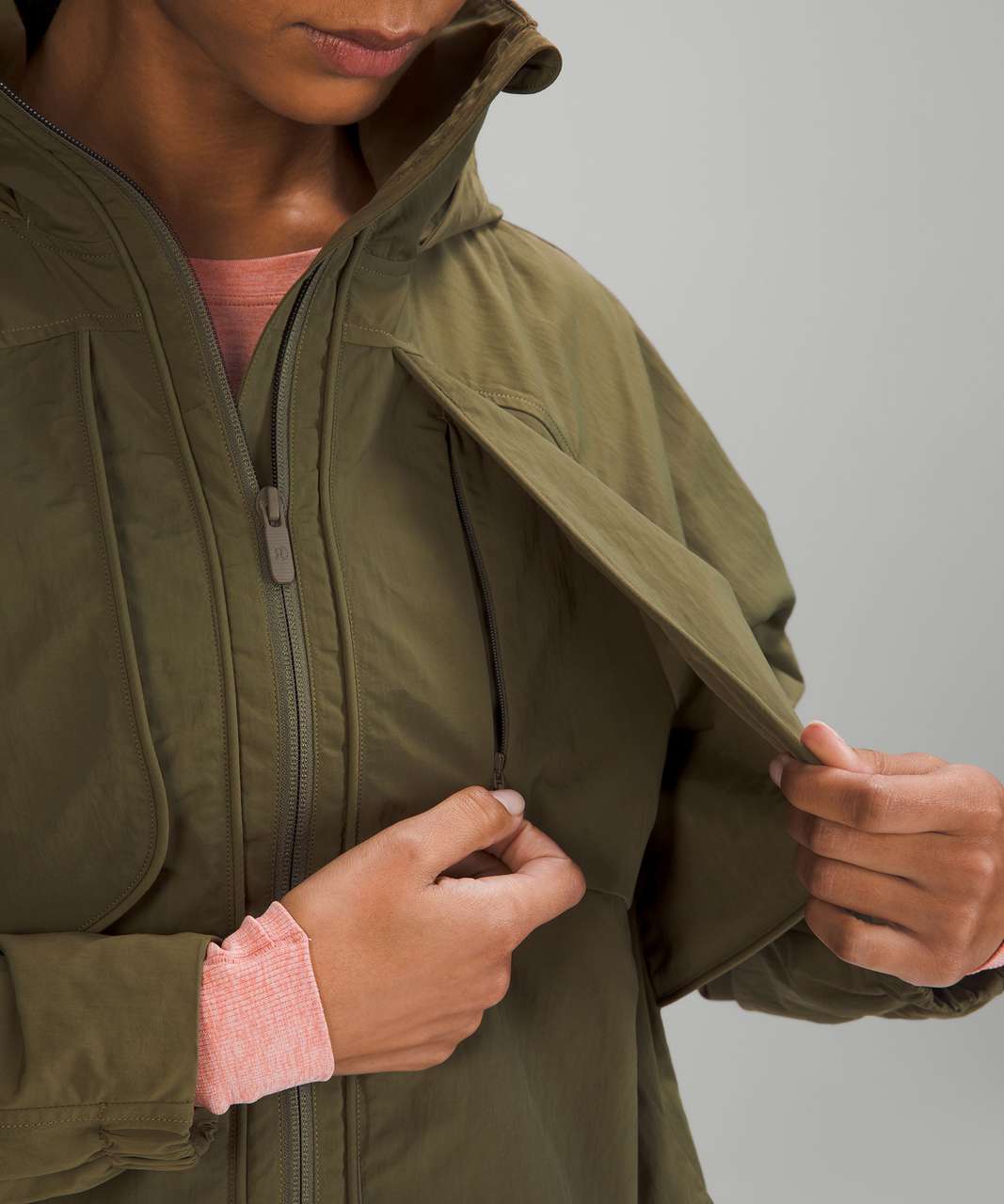 Lululemon Always Effortless Jacket - Medium Olive (First Release)