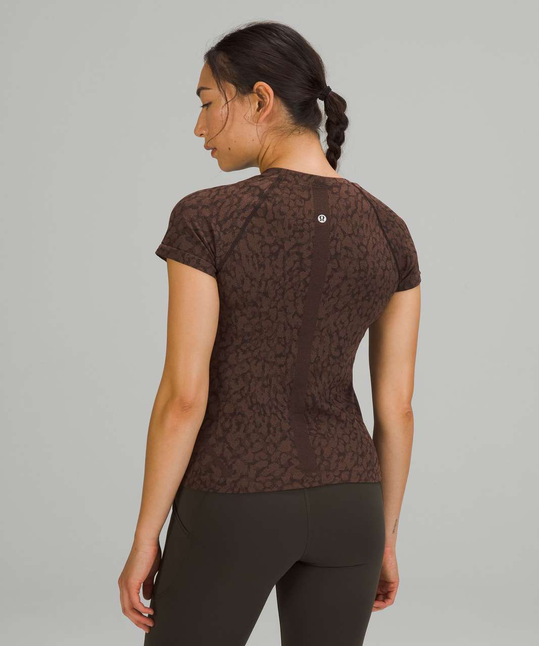 Lululemon Swiftly Tech Long Sleeve Shirt 2.0 *Race Length - Smoky Red /  Black - lulu fanatics