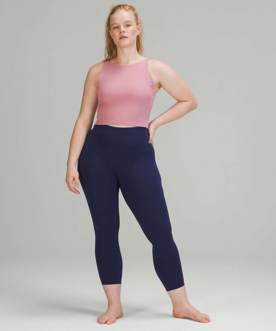 Lululemon Align High-Neck Tank Top - Pink Taupe