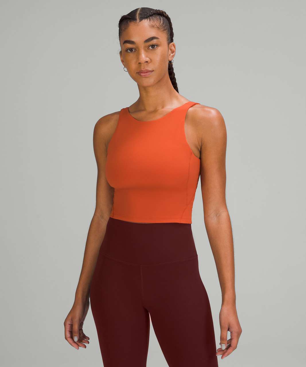 Lululemon Align High-Neck Tank Top Brown Size 6 - $68 (73% Off