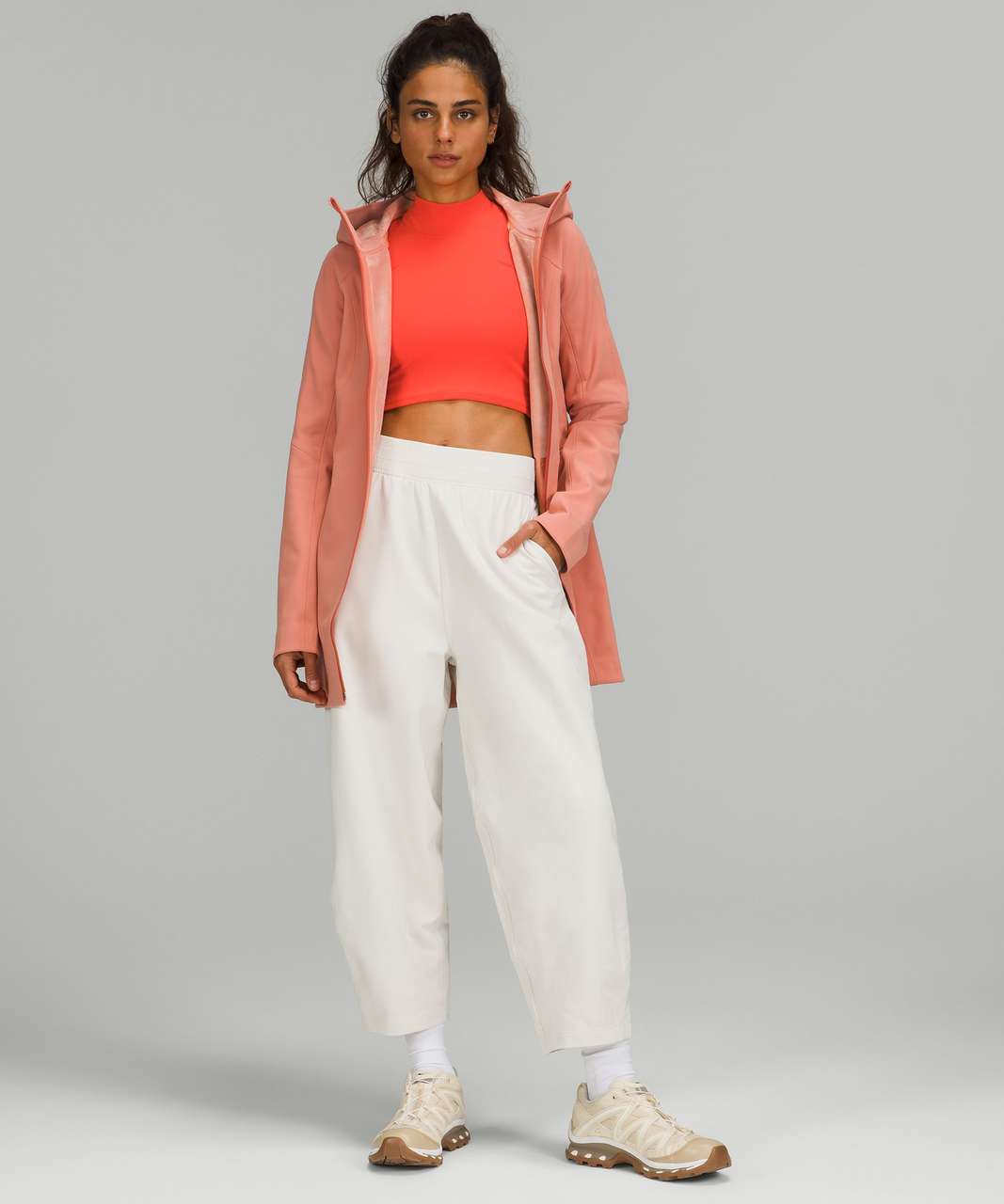 Lululemon RepelShell Rain Jacket - Pink Savannah