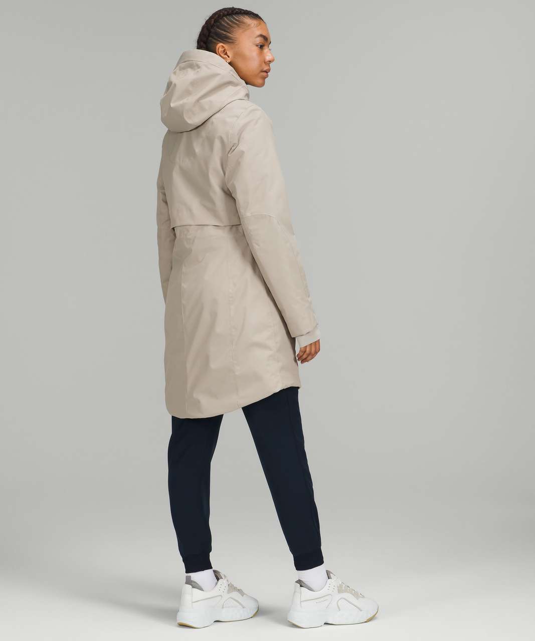 Lululemon Insulated Waterproof Jacket - Raw Linen