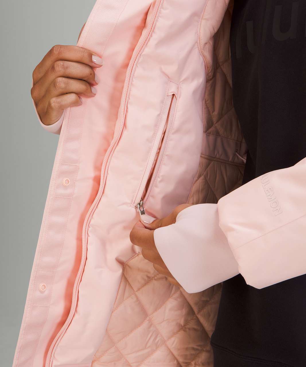 Lululemon Insulated Waterproof Jacket - Pink Mist