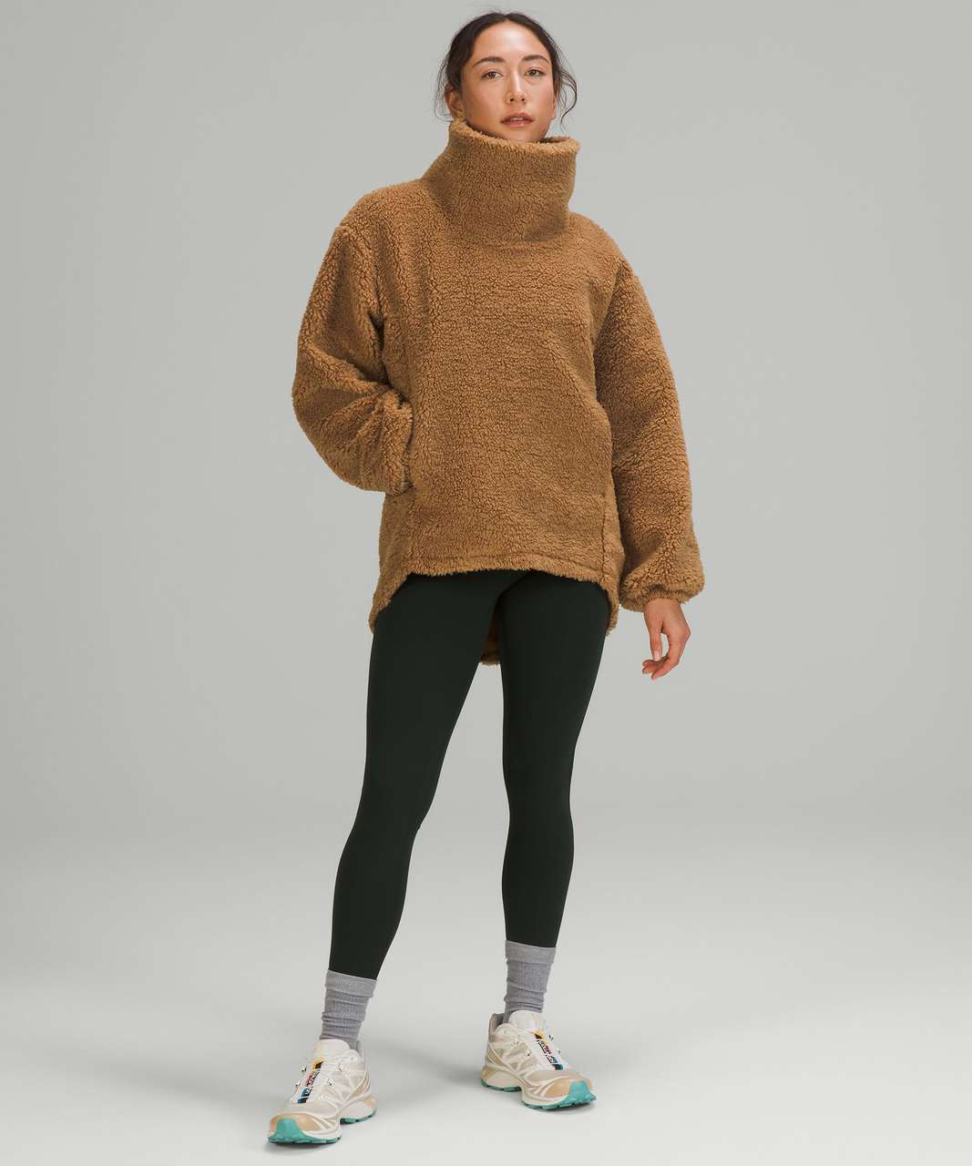 Lululemon Warmth Restore Long Pullover - Bold Beige