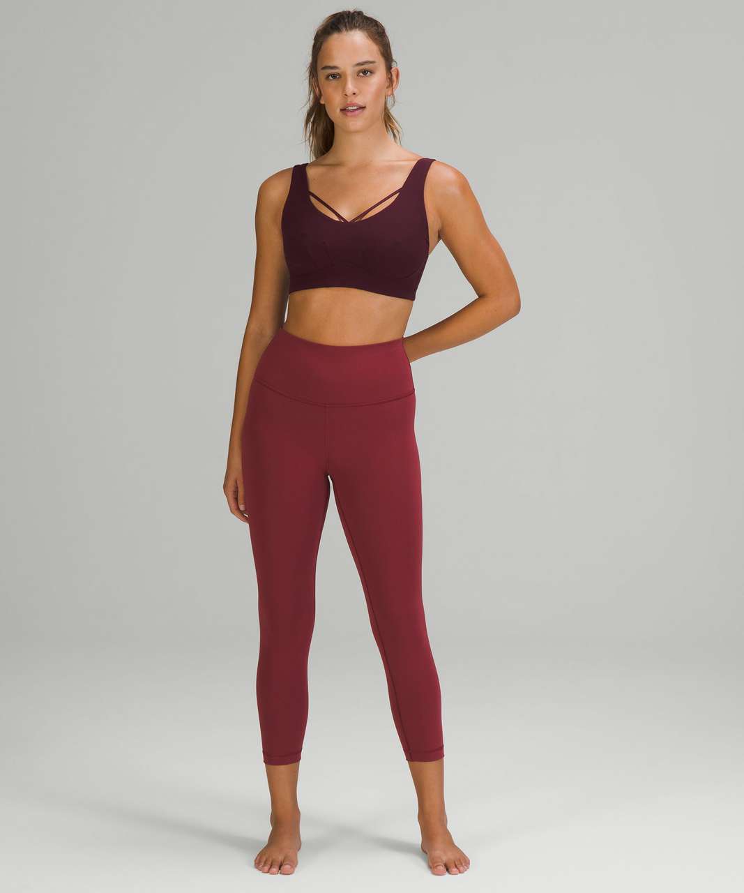 Strappy Nulu Yoga Bra C/D