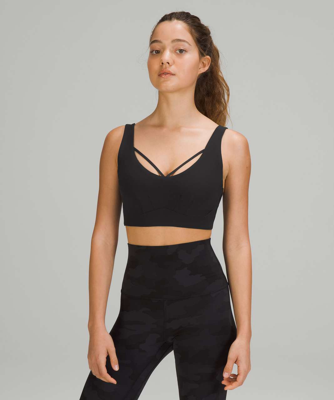 FINAL PRICE DROP 🆕 Lululemon Nulu Strappy Yoga Bra • Cassis • 4