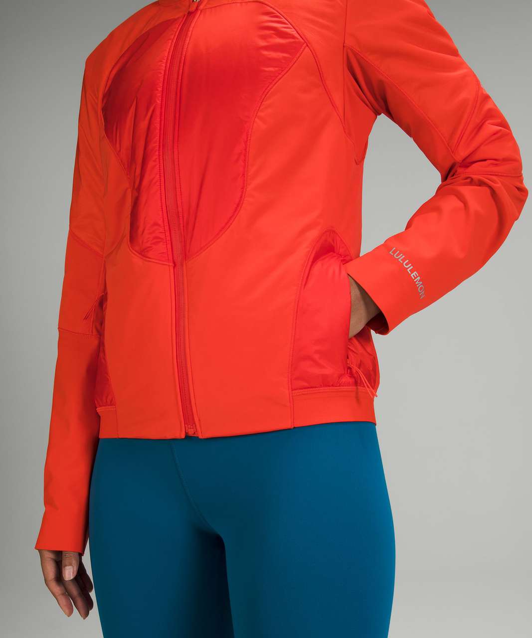 Lululemon Polar Pace Run Jacket - Autumn Red