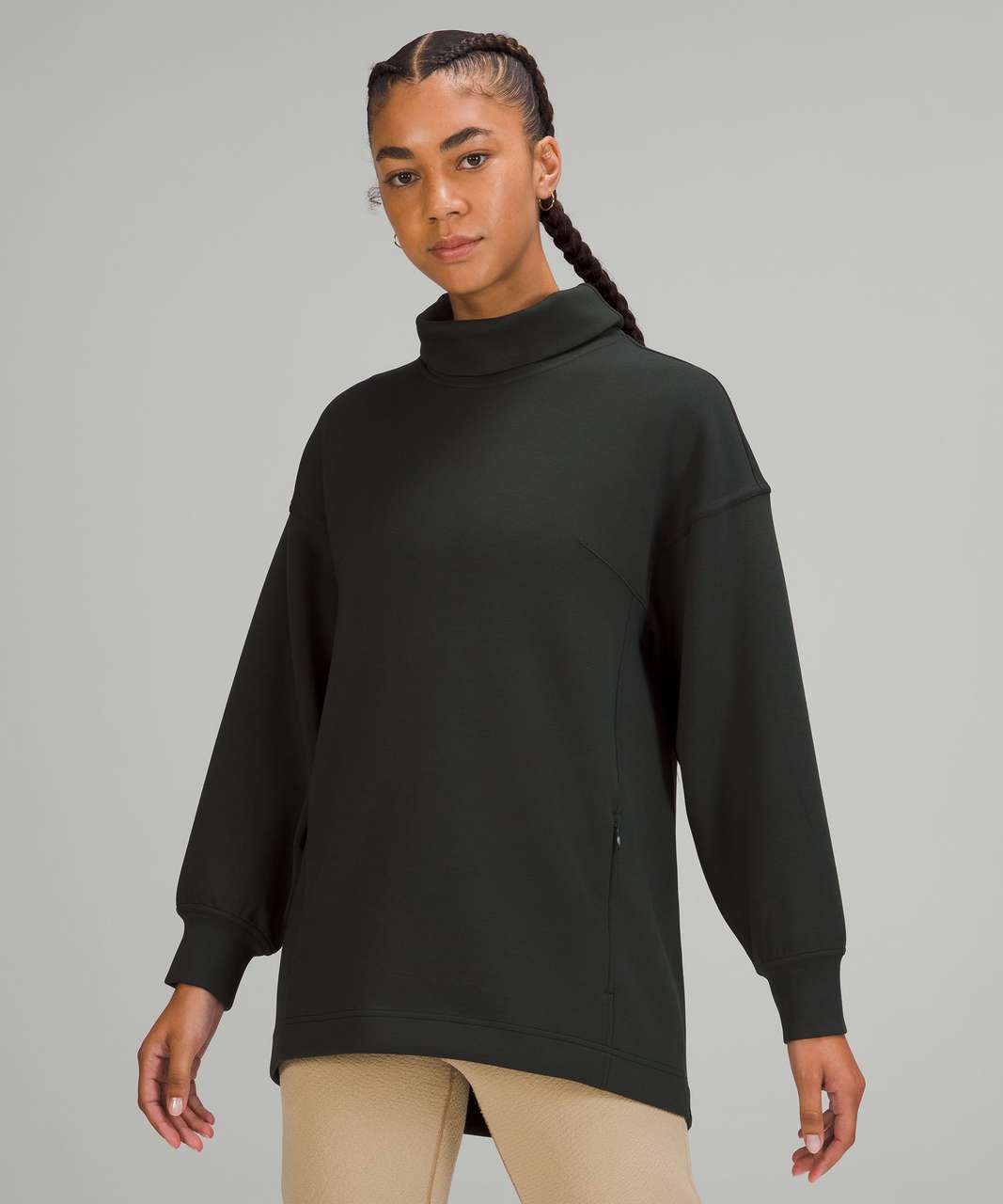 Lululemon Modal-Blend Turtleneck Tunic - Rainforest Green