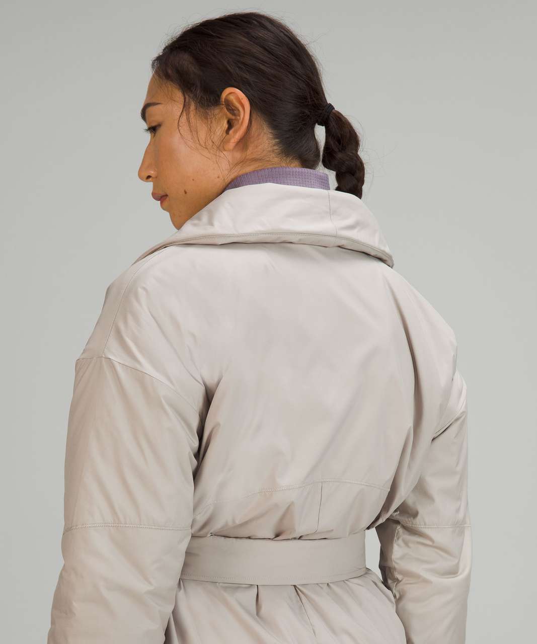 Lululemon Insulated Trench - Raw Linen