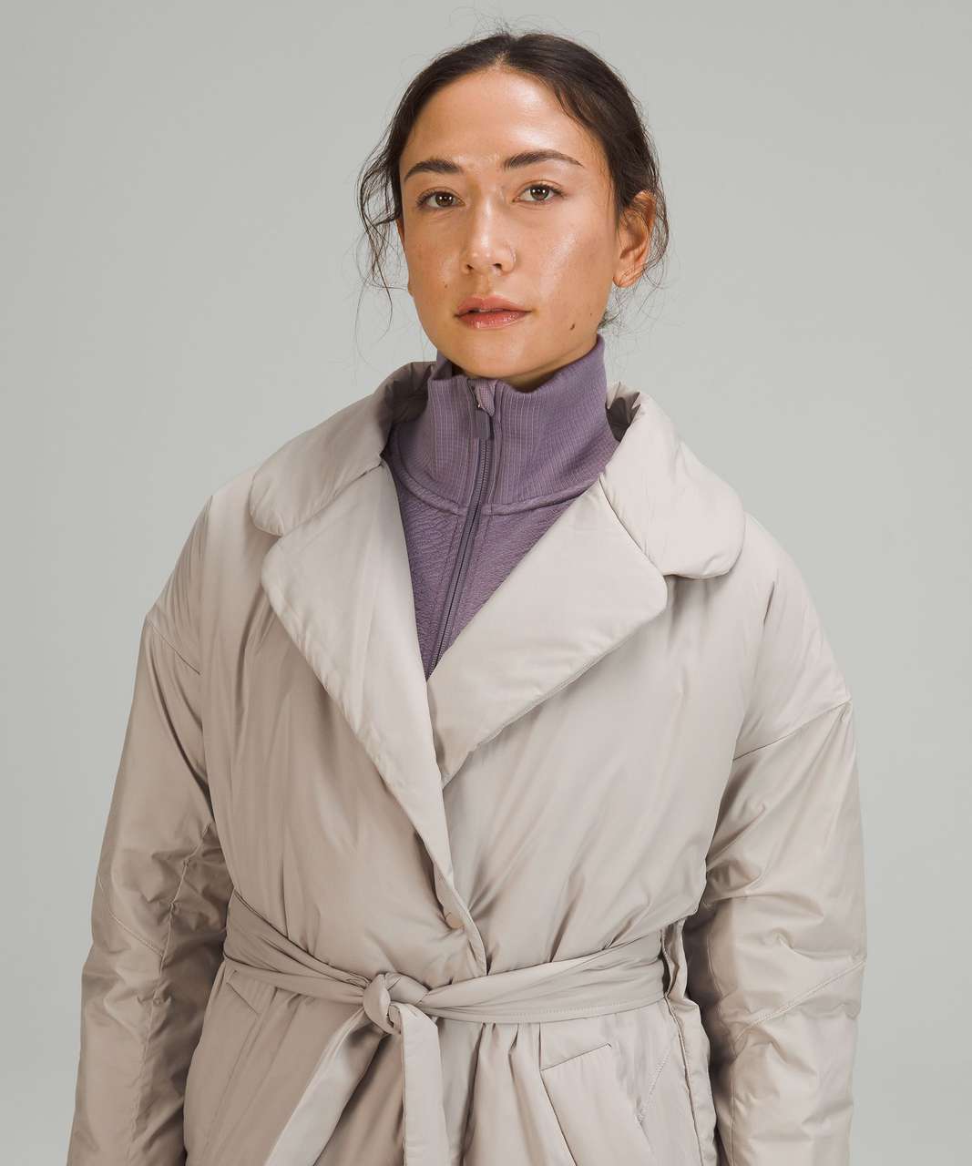 Lululemon Insulated Trench - Raw Linen