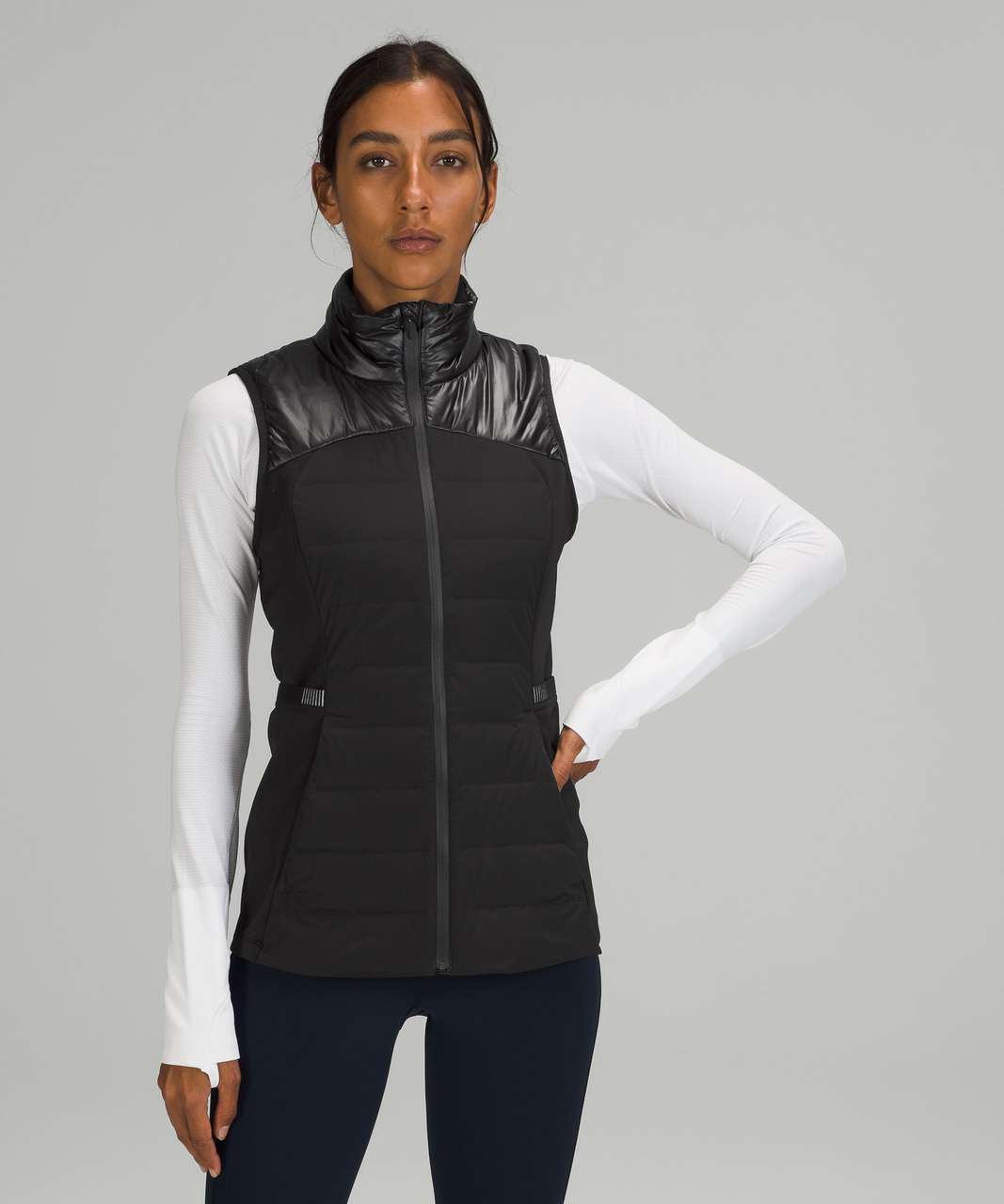 Lululemon Down For A Run Vest - Black - lulu fanatics