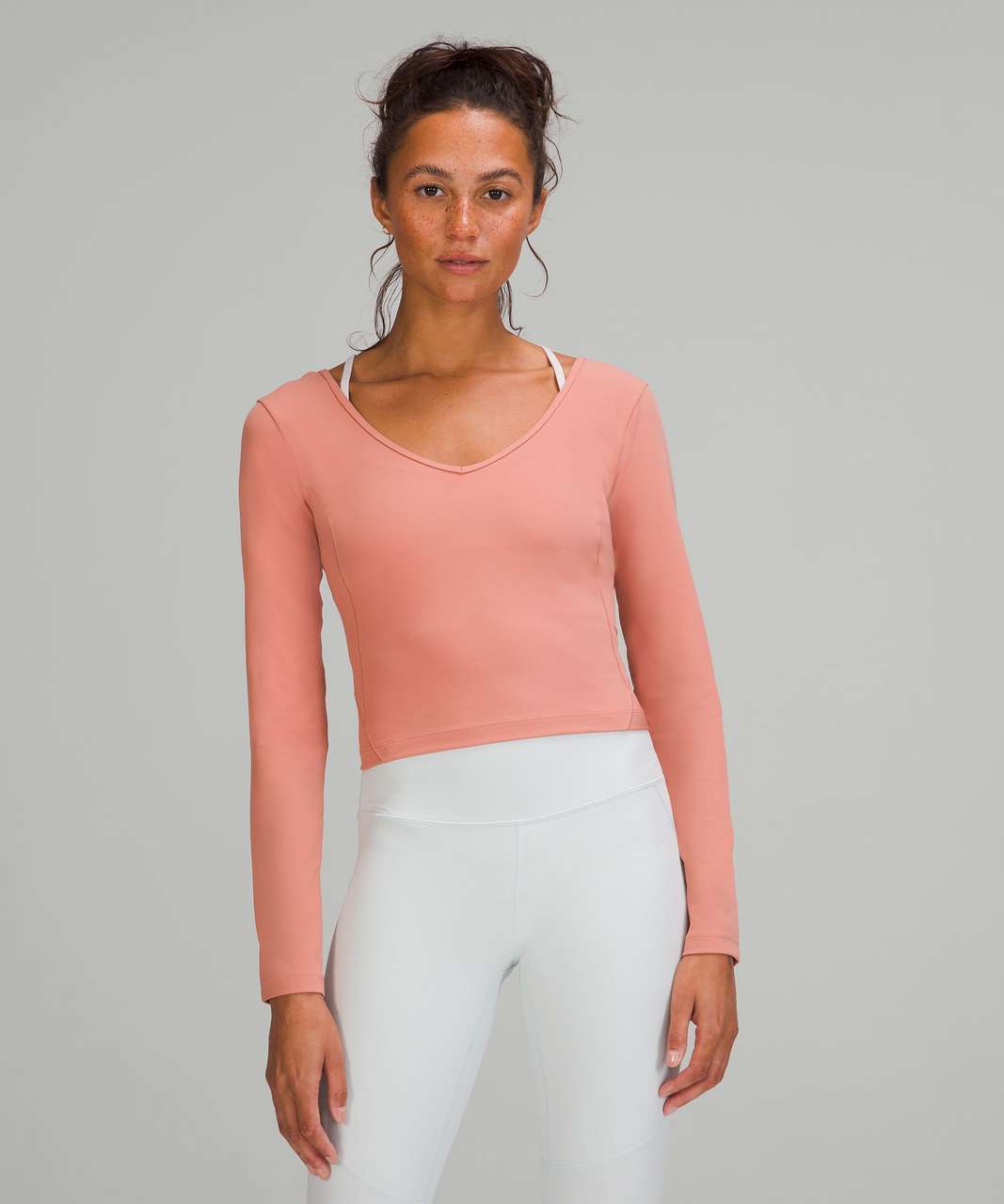 Lululemon Align Long Sleeve Shirt - Pink Savannah