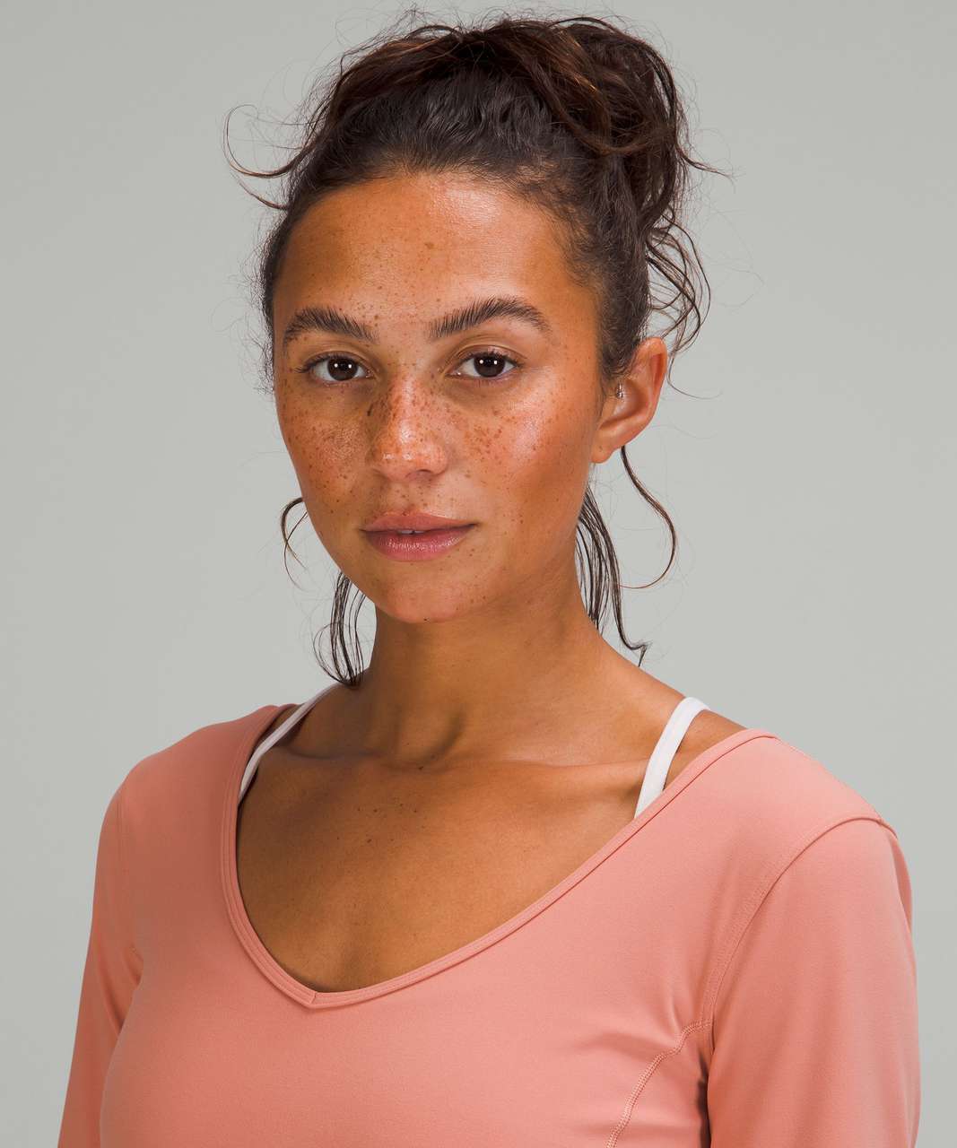 Lululemon Align Long Sleeve Shirt - Pink Savannah - lulu fanatics