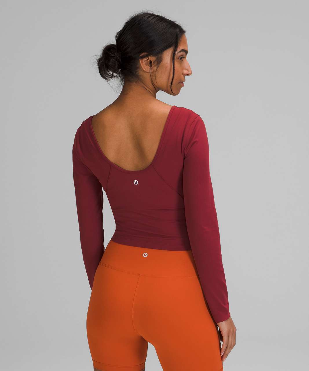 Lululemon Align Long Sleeve Shirt - Mulled Wine