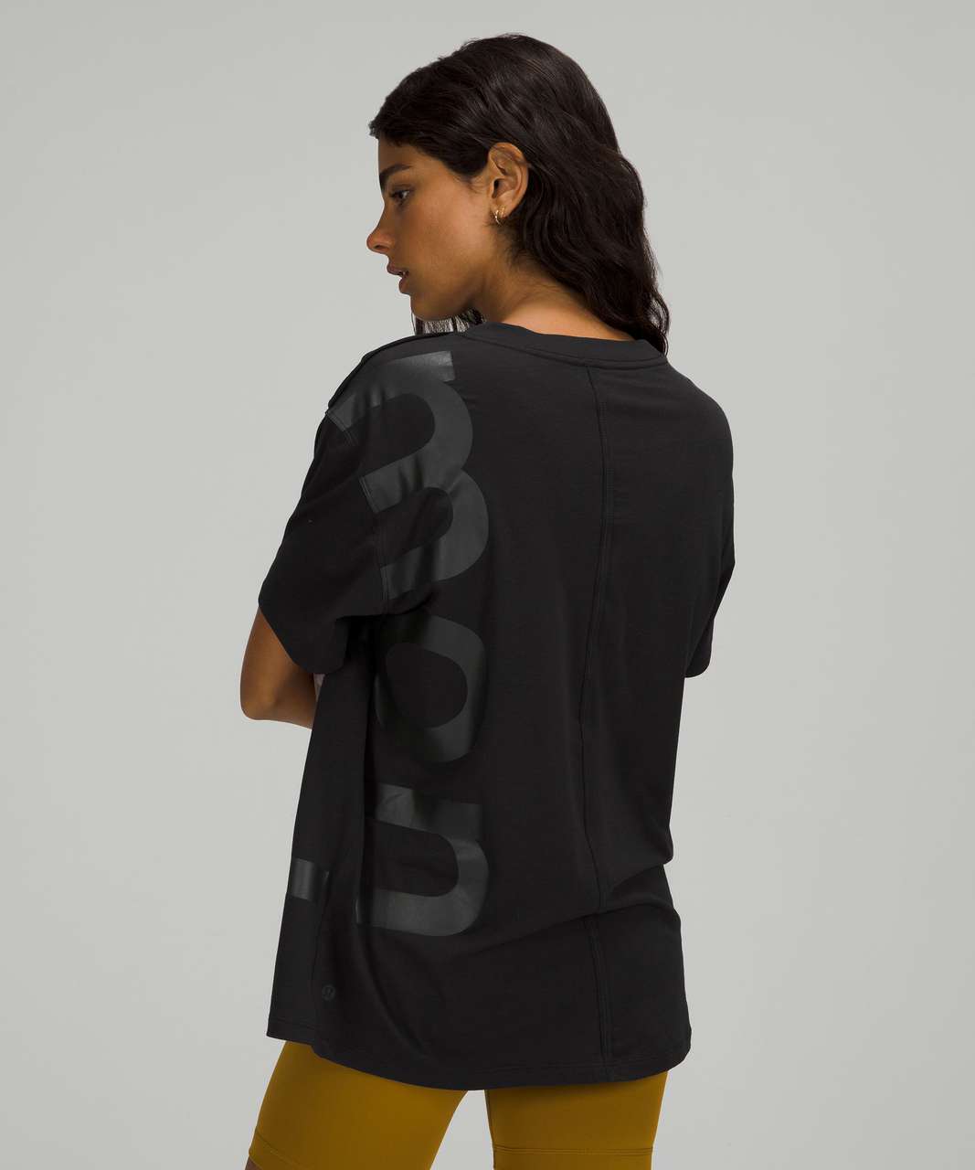 Lululemon LA All Yours Pocket T-Shirt Dress - Black - lulu fanatics