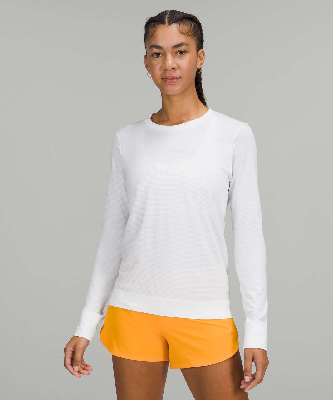 Lululemon Swiftly Relaxed Long Sleeve Shirt 2.0 - White / White