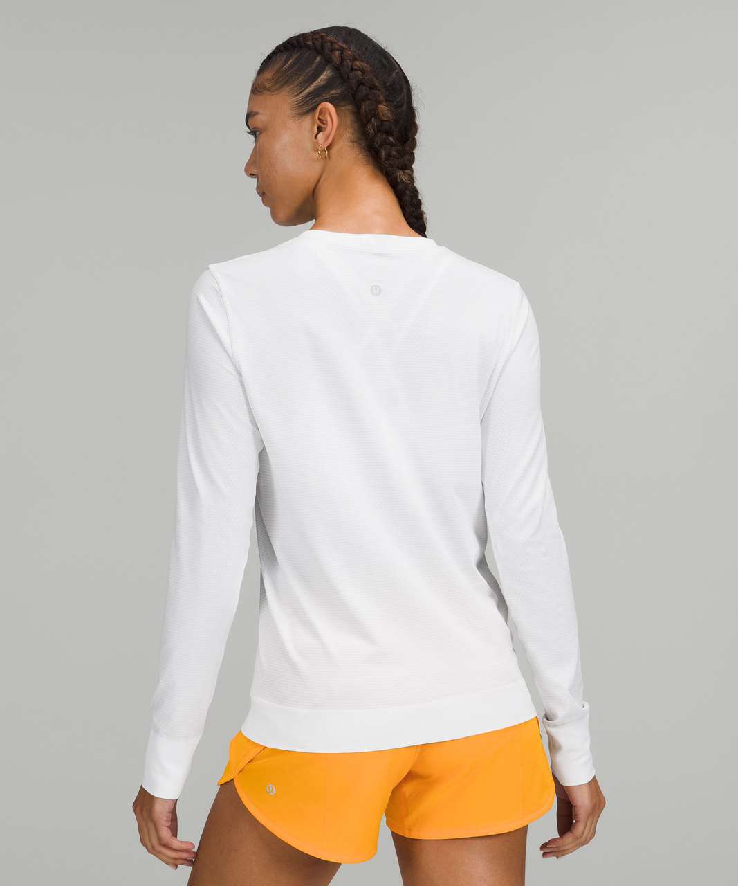 Lululemon Swiftly Relaxed Long Sleeve Shirt 2.0 - White / White - lulu ...