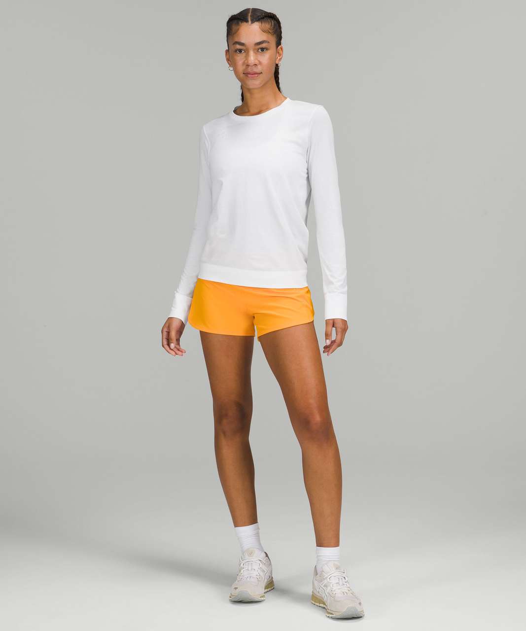 Lululemon Swiftly Relaxed Long Sleeve Shirt 2.0 - White / White