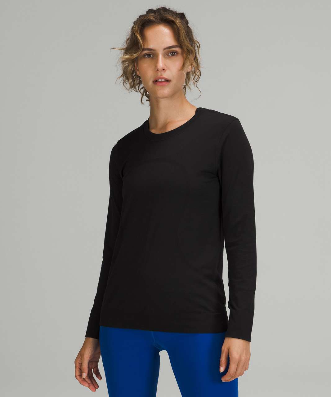 Lululemon Swiftly Relaxed Long Sleeve Shirt 2.0 - Black / Black