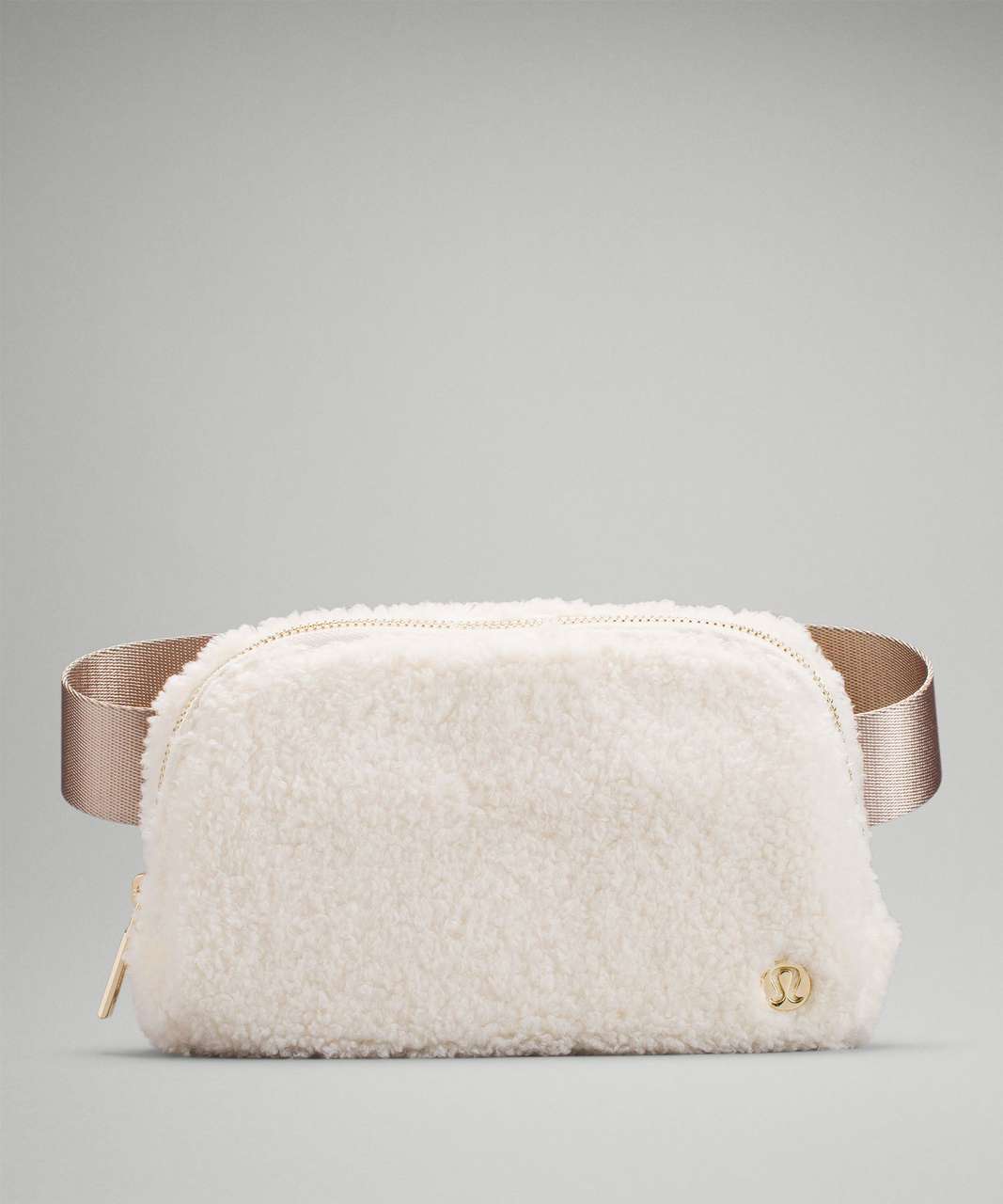 Lululemon Everywhere Fleece Belt Bag - Light Ivory - lulu fanatics