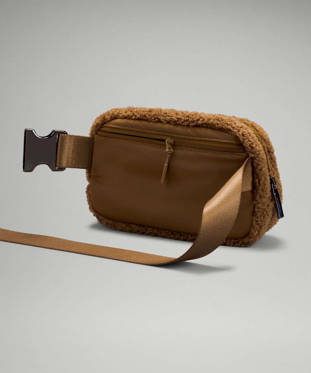 Bum Belt Sherpa Bag in Burnt Caramel - Luna Boutique