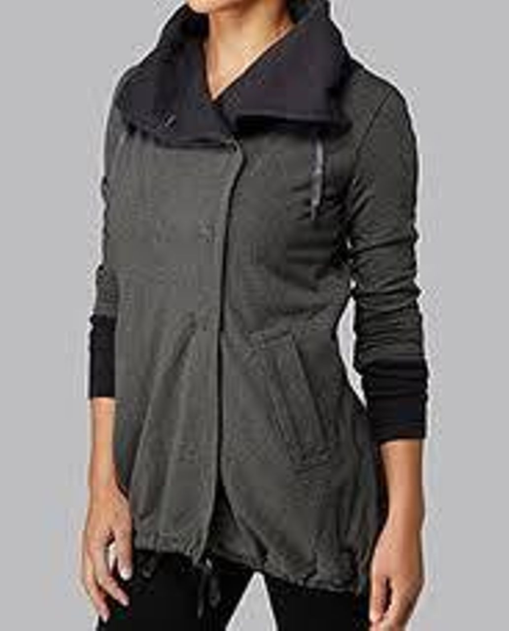 Lululemon Gratitude Wrap OG Heathered Deep Coal - Coats & jackets