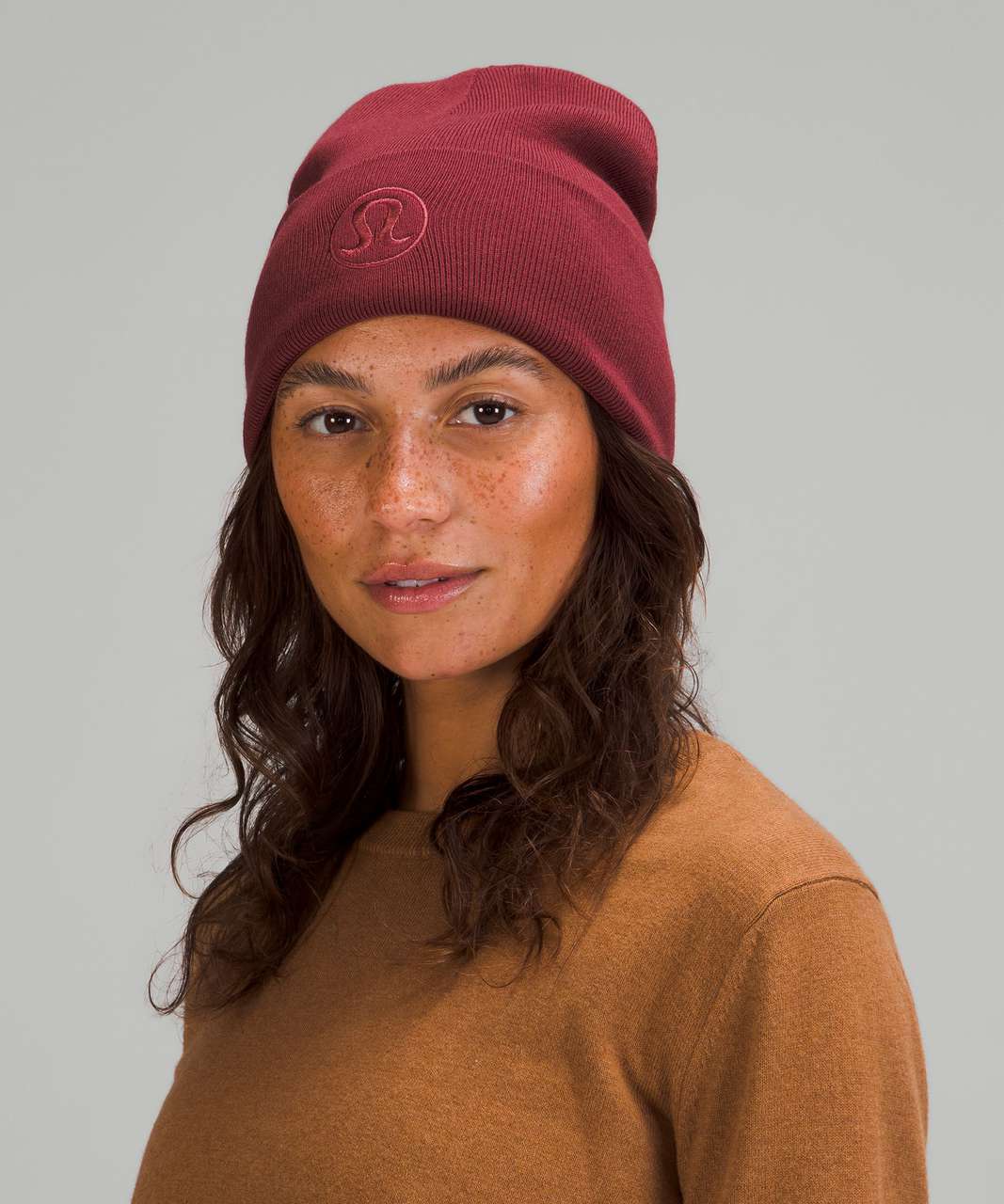 Lululemon Warm Revelation Beanie - Mulled Wine