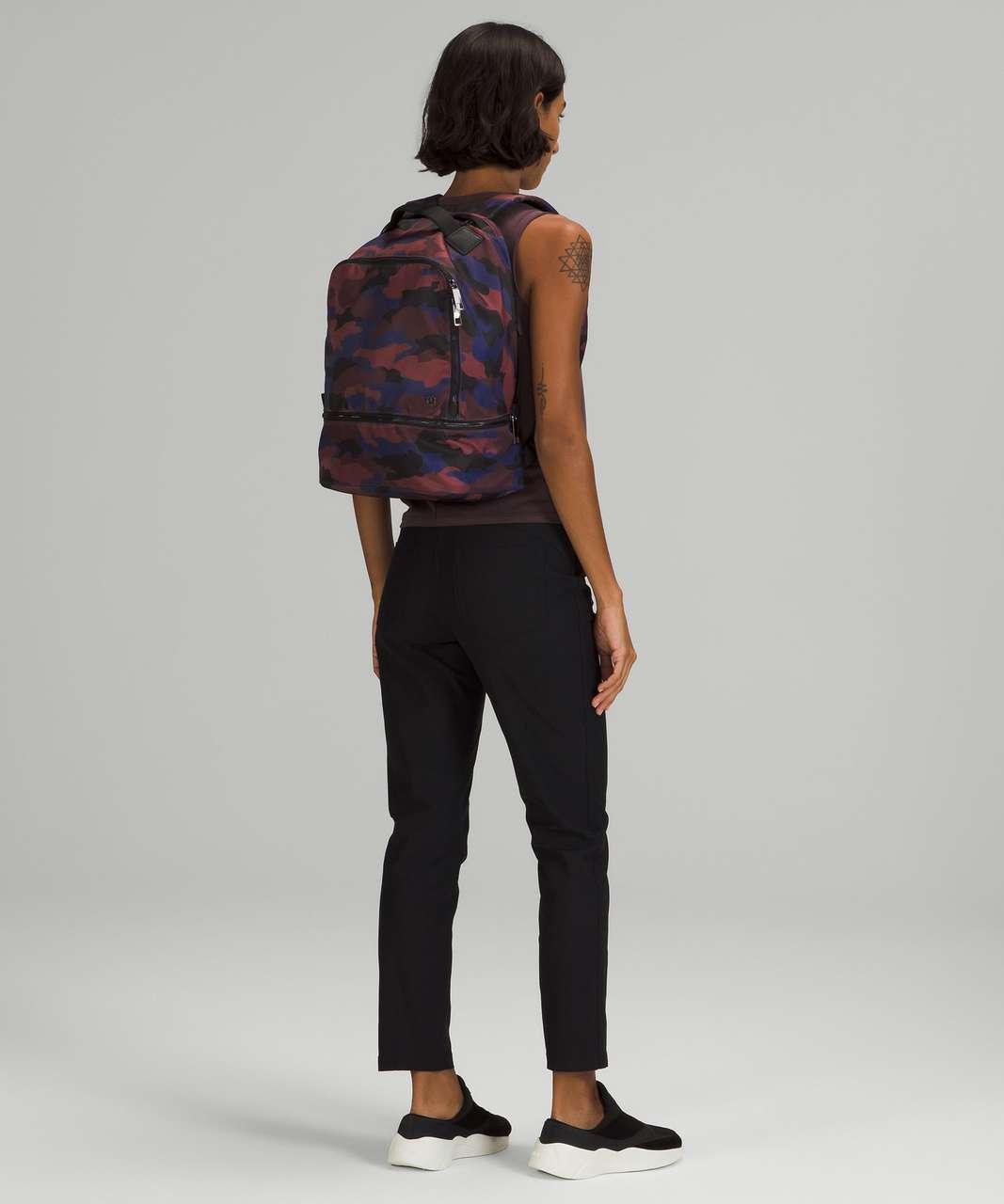 Lululemon City Adventurer Backpack 17L - Heritage 365 Camo Smoky Red Night Sea Multi