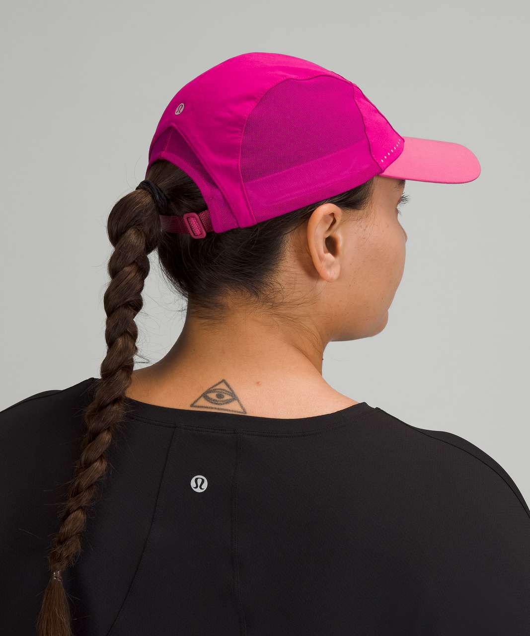 Lululemon Fast and Free Womens Run Hat Elite - Ripened Raspberry / Ripened Raspberry / Pink Lychee