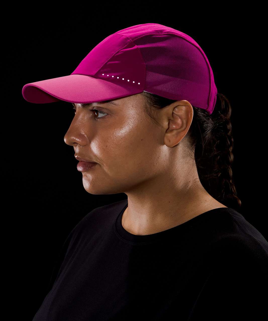 Lululemon Fast and Free Womens Run Hat Elite - Ripened Raspberry / Ripened Raspberry / Pink Lychee