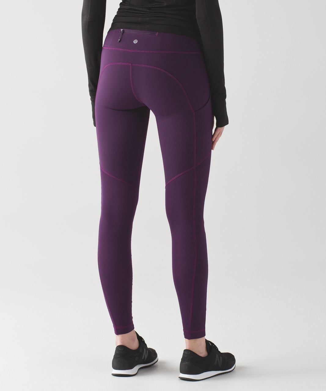 Lululemon Speed Tight V - Darkest Magenta