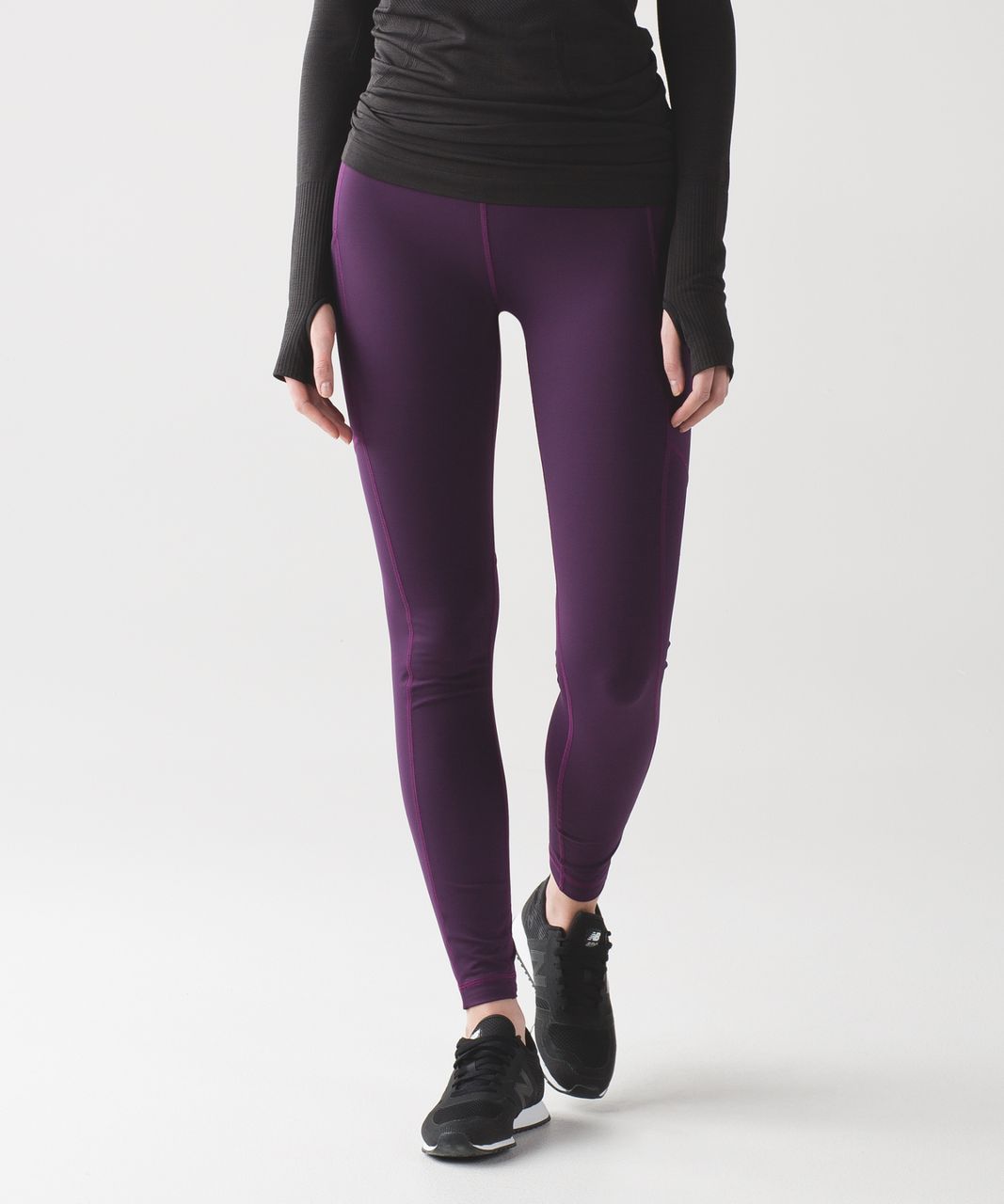 Lululemon Speed Tight V - Darkest Magenta