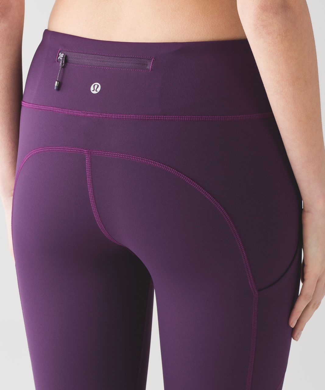 Lululemon Speed Tight V - Darkest Magenta