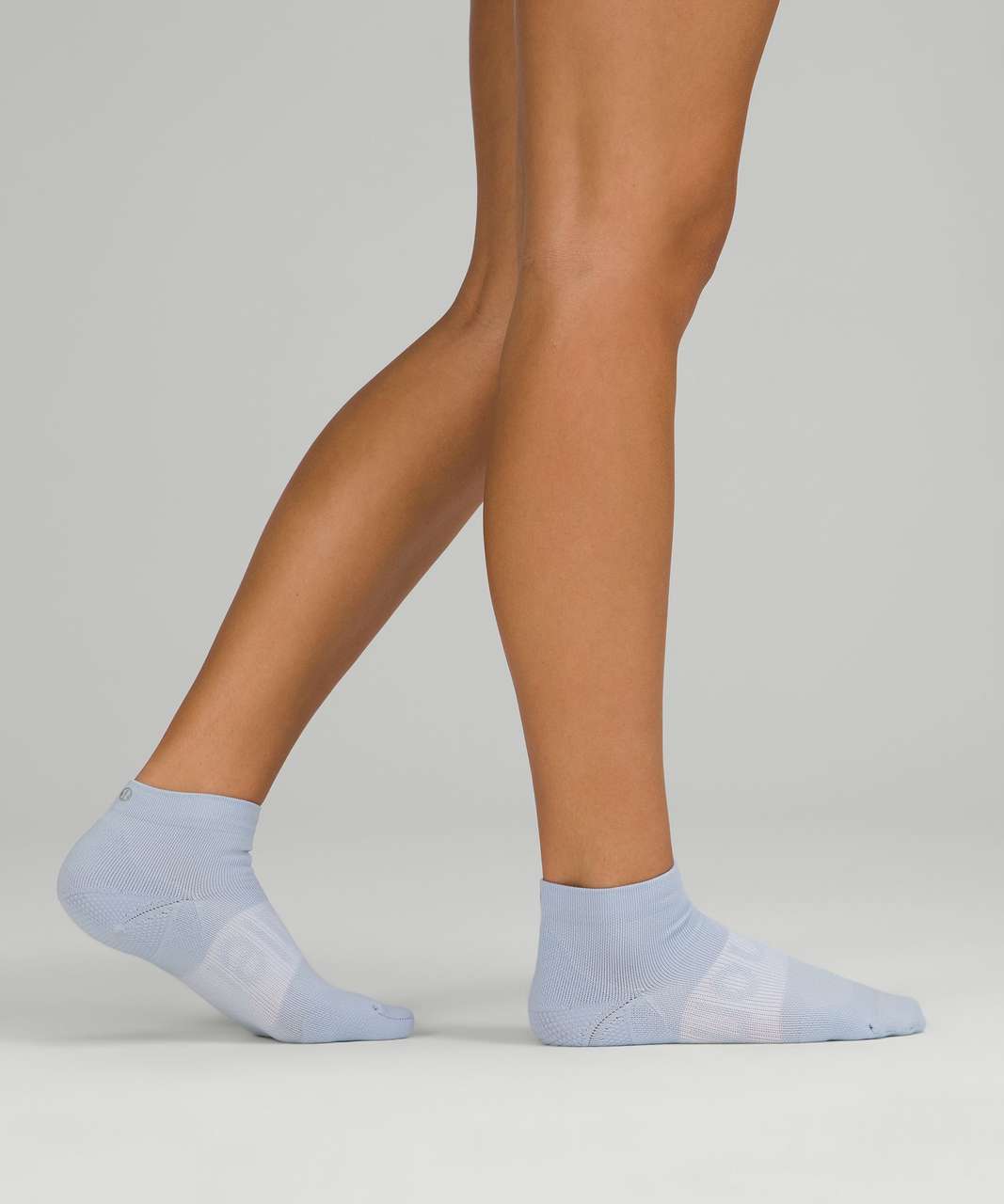 Lululemon Power Stride Ankle Sock 3 Pack - Highlight Pink / Blue Linen / Sunset