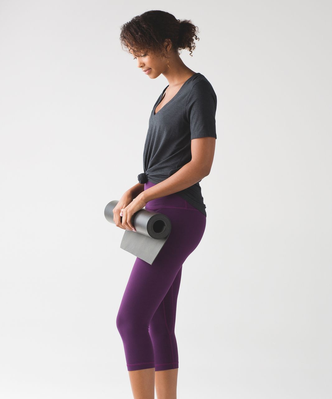 Lululemon Align Crop (19) - Dark Carbon - lulu fanatics